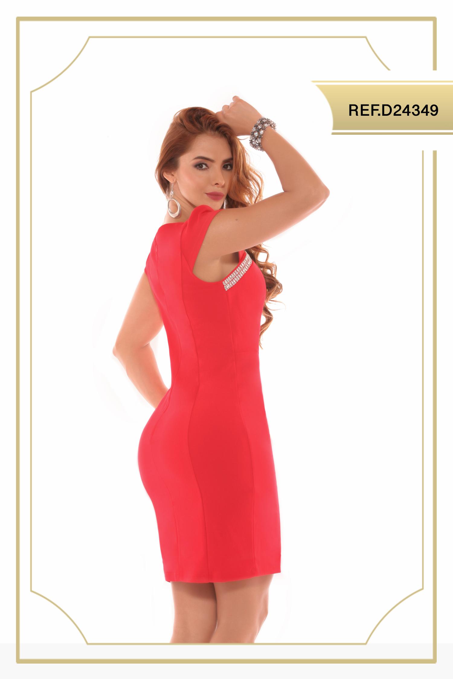 Elegante Vestido Corto de Fiesta