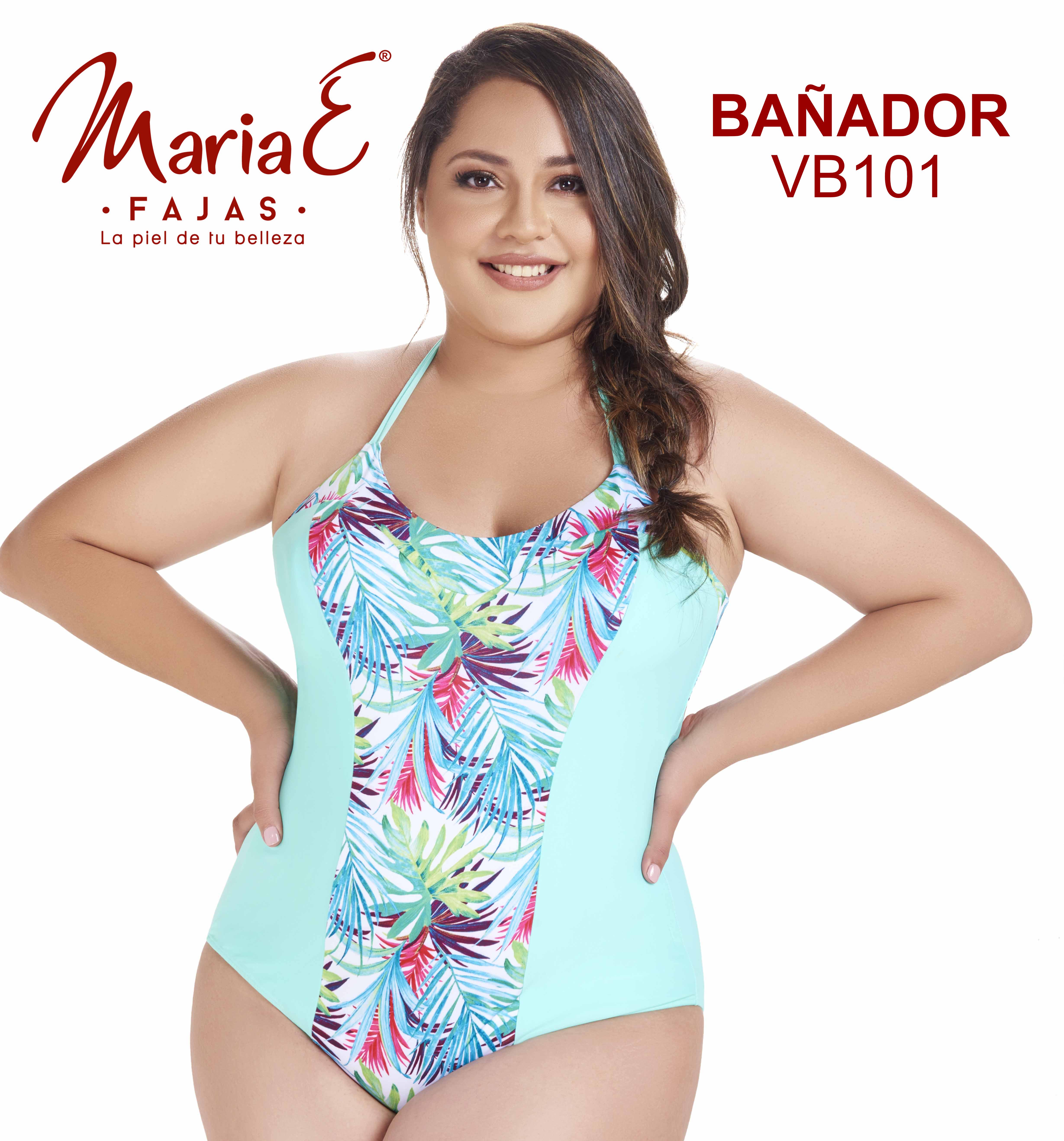 Vestido de Baño Colombiano Con Faja interna, Reduce y Moldea tu figura