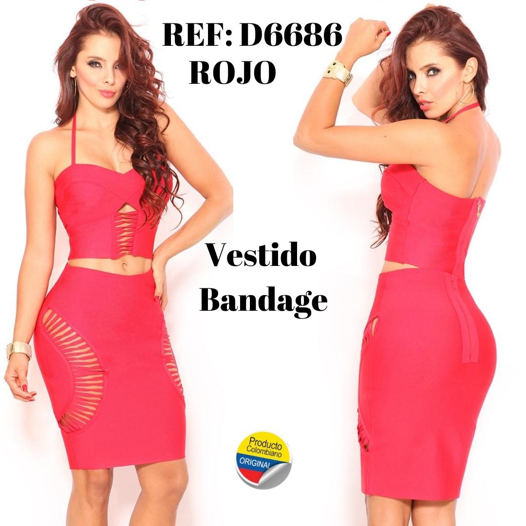 VESTIDO AMERICANO BANDAGE