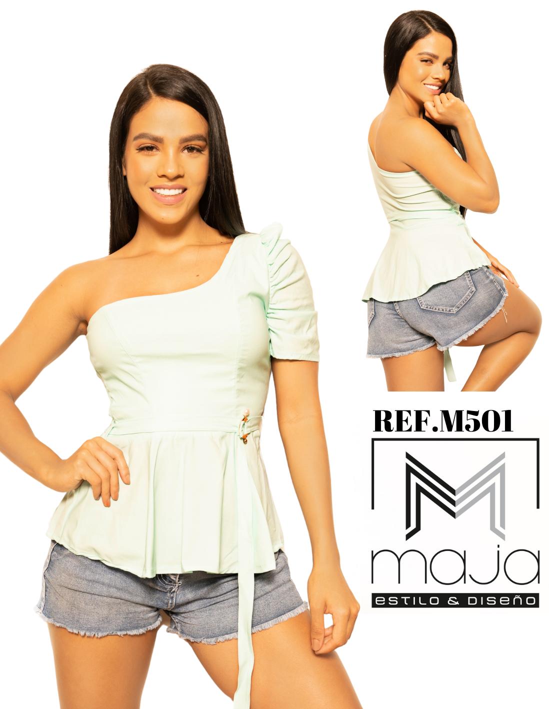 Blusa Hombro descubierto estilo Colombiano