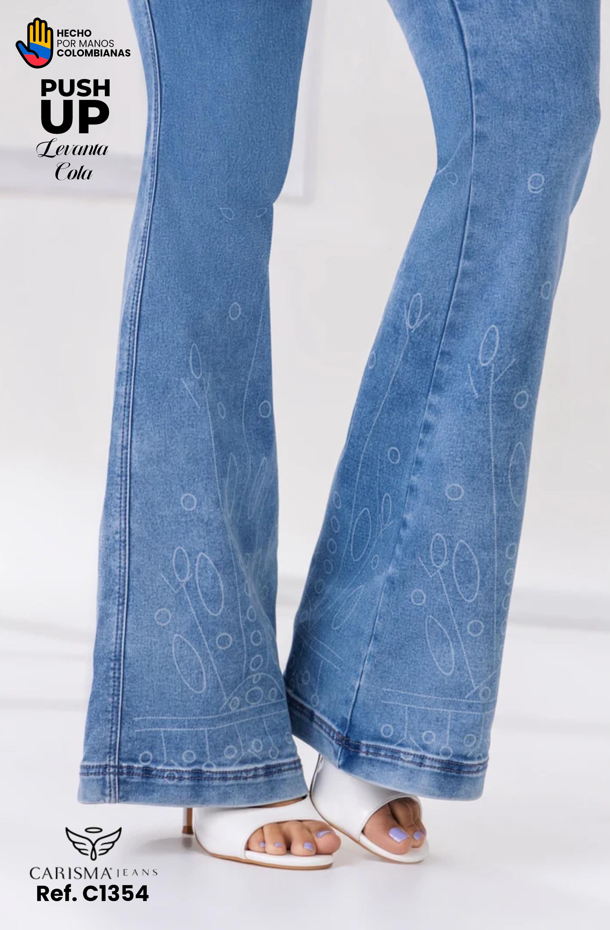 PANTALÓN JEANS CON BOLSILLOS